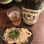 立ち呑み くにし - 明太スパサラ