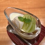 おおたに - シャインマスカット　梨とマスクメロンのゼリー