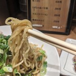麺処ガンテツ - 麺アップ