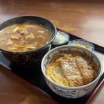 巴屋 - カレーうどん＆ミニかつ丼