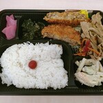 デリカ チャオ - メンチカツ弁当 ¥500（税込）