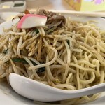 極濃タンメン イチラク - 炒め野菜パキパキで良き