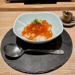 AOGUIRI - 自家製いくら漬けと鮭フレークの一口飯