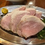 マメタク - 低温調理 レアチャーシュー〜自家製ゴマソース〜