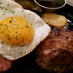 STEAK&HAMBURG ひげ - ハンバーグこんにちはver