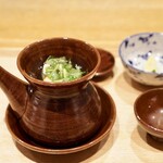 Mochi Duki - 松茸と鱧と車海老の土瓶蒸し