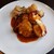 欧風食堂トーマ - 料理写真:コチラは『チキンカツレツ』と『ポークチキンの柔らかハンバーグ』。画像トップで載せましたが、勿論、提供順は違いますよ。