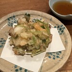 守破離 - 海鮮かき揚げ　海鮮ゴロゴロ大満足