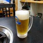 ほらふき - 「生ビール」（600円）
