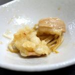 ほらふき - 小鉢に取り分けながらいただく