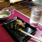 一二三 - 「いいちこ水割」（450円）おかわり