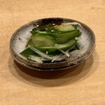 焼鳥 谷口 - きゅうりと茗荷