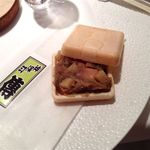 レフェルヴェソンス - 【13年9月訪問】本日の傳の最中は「フォワグラと栗」