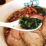 楽観 - ほうれん草。