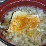 魚魚丸 - 豆腐の一味汁１６８円(201310)