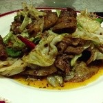 四川料理刀削麺 川府 - 201310　川府　回鍋肉定食（580円）メイン