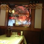 四川料理刀削麺 川府 - 201310　川府　店内⇒