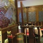 四川料理刀削麺 川府 - 201310　川府　店内（座席より右回り）⇒左手にも席があります