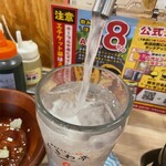 Zerobyoure Monsawa Sendai Horumon Yakiniku Sakaba Tokiwa Tei - レモンサワーのコック