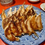 Gyouzano Ikkyuu - お得な餃子の3種セット ¥1120
                        （こだわり餃子7個、しそ餃子7個、にんにく餃子7個）