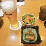 東京寿司 ITAMAE SUSHI - ビールで乾杯