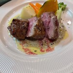 Bistro WAN - 子羊のグリル・ゴルゴンゾーラソース