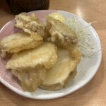 銀座屋 - 山芋天ぷら250円