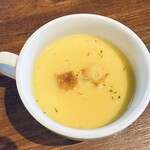 鈴鹿茶房 - セットのスープ
