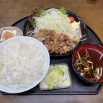 ます栄食堂 - 焼肉定食
            ご飯大盛り