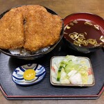 ます栄食堂 - ソースかつ丼
            ご飯大盛り
