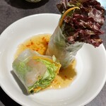 Gaow Thai - 前菜の生春巻