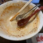 辛麺屋 桝元 - 完食