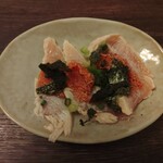 おでんと日本酒 はとり - 鶏ささ身と明太子　