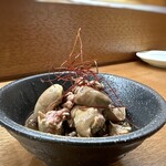 Kaerimichi - ◆鶏レバーの山椒煮（480円）