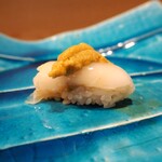 うを徳 - ? 雲丹乗せ（握り）