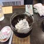 珈琲ぱぁらー泉 - アイスコーヒー 上から