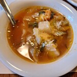 トラットリア イル ピスタッキオ - 前菜〈お野菜のミネストラ〉