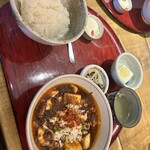 かかん - 麻婆豆腐定食¥1300