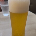 マンゴツリーカフェ - まずはキンキンに冷えたビールから