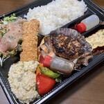 Kafe Ando Kicchi Mmatsukichi - ハンバーグ・海老フライ弁当