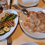 トラットリア イル ピスタッキオ - メインお肉料理とお野菜料理