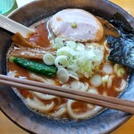 멘쇼우 토우교우 - 새우 매운 중화소바