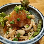 和酒・煮込み らいどん - とり皮おろしポン酢