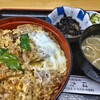 はたや - カツ丼@950円　ボリューム満点！