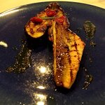 リストランテ ラ ソリア - ホウボウのグリル　焼き茄子と自家製ドライトマト（2023.8）