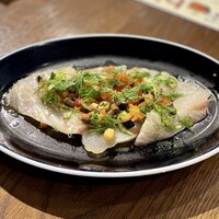 biodinamico - 熟成魚のカルパッチョ