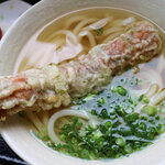 元匠 - かけ330円＋ちくわ天120円＋おむすび120円