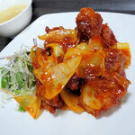 中華ダイニング SCENT - 鶏肉の豆板醤炒め