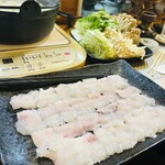 美優食 心 - 鱧のしゃぶしゃぶ