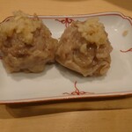 饗 くろ喜 - 焼売！とりあえず、前菜感覚で出てきますが肉の旨味は物凄いですが、優しい味をしています。